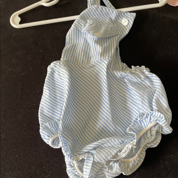 VINTAGE 8 Pieces LITTLE GIRLS OR DOLLS Baby Dresses/Slips/Sun Outfit Length 15” - Picture 8 of 8